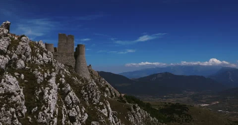 Time lapse of Rocca Calascio 스톡 동영상 156967204