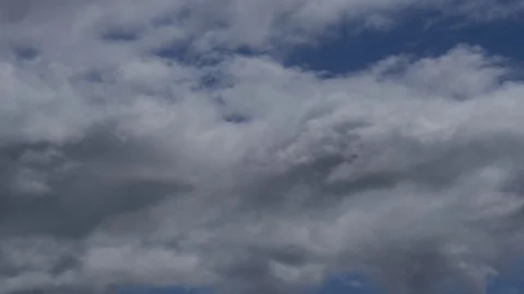 Time-lapse of rolling clouds Stock Footage 79064051