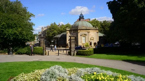 Time lapse royal pump room harrogate united kingdom Stock Footage 94988702