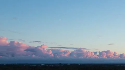 Time lapse of running heavenly clouds Vídeos de archivo 54925465