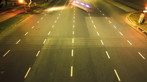 Time-lapse of Rush Hour in Buenos Aires Stock Footage 46863668