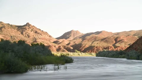 Time Lapse San Juan River Utah Stock Footage 107342885
