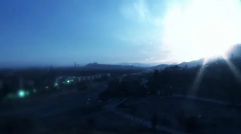 Time lapse santa teresa Stock Footage 12530053