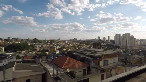 Time-lapse São Paulo Sunset Stock Footage 148508579