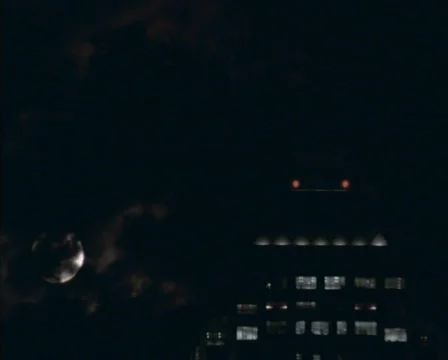 Time-lapse scene of full moon Stock Footage 309006