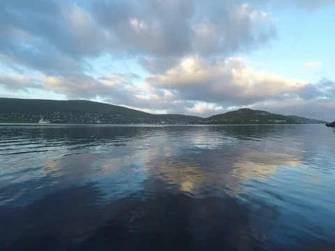 Time lapse by the sea Stock Footage 76723183