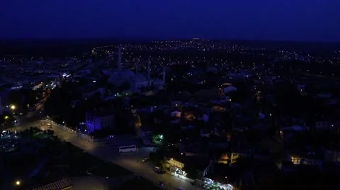 Time lapse, Selimiye Mosque in Edirne, Turkey 動画素材 40124656