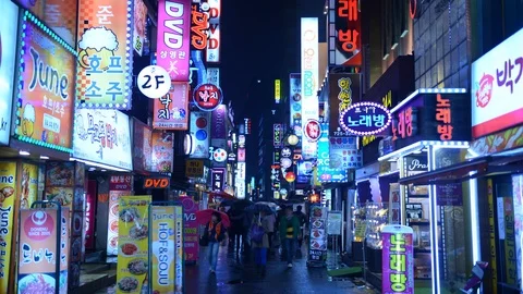 Time Lapse of Seoul City Crowd of People... | Stock Video | Pond5