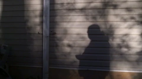 Time lapse of shadow figure Stock Footage 221977291