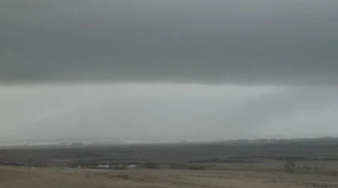 Time Lapse as Sheets of Heavy Rains Fall on Front Range Stock Footage 54719985