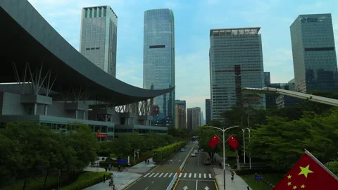 Time lapse of Shenzhen city Stock Footage 167985978