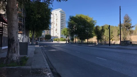Time Lapse Shot of Main Road in Nicosia City, Cyprus Stock Footage 102259302