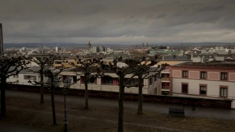 Time lapse shot of Mainz, Germany Stock Footage 72902805