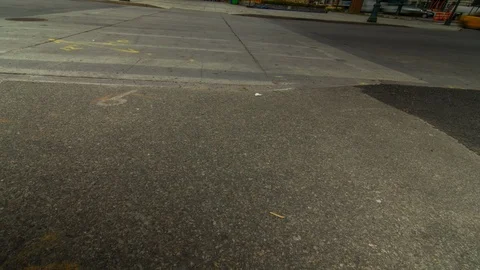 Time Lapse shot of NYC tilting up to Wold Trade Center, day Stock Footage 99278488