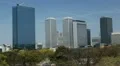 Time Lapse Shot Osaka Aerial View Skyline Corporate Towers Office Skyscraper Day HD Footage