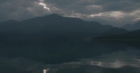 Time-lapse shot of Sun Moon Lake National Scenic Area Stock Footage 89927788