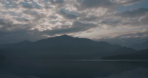 Time-lapse shot of Sun Moon Lake National Scenic Area Stock Footage 89957905