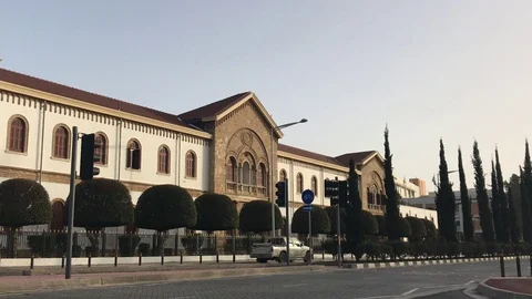 Time Lapse Shots churc from Monastery Balcony Stock-Footage 101839057