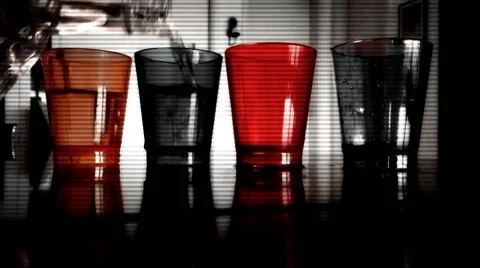 Time Lapse of shots in a Sin City look a like Style Stock Footage 46011173