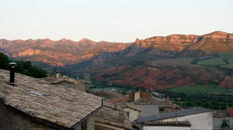 Time Lapse Showing The Passage Of The Clouds Stock Footage 34862359