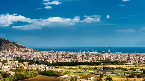 Time-lapse of Sicily. Stock Footage 54155524