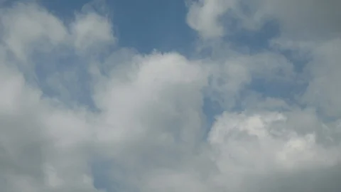 Time-lapse of sky and clouds. Sky with clouds weather nature clouds. Stock-Footage 129068619
