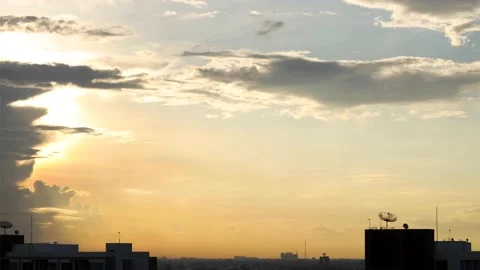 Time lapse of the sky with cloud Stock Footage 156728474