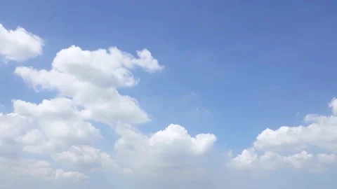 Time lapse of the sky with cloud Stock Footage 156728485