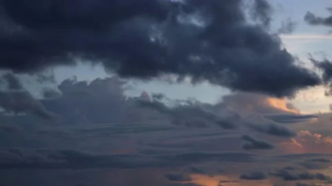 Time lapse of the sky with cloud Stock Footage 156728493