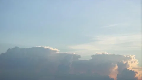 Time lapse of the sky with cloud Stock Footage 156728503