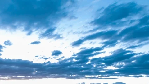 Time lapse of the sky with clouds Vídeo Stock 101059067