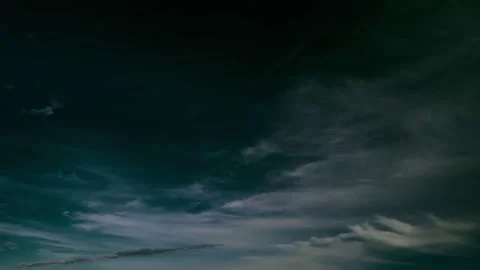 Time lapse sky with clouds Stock Footage 153370307