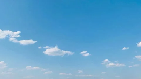 Time lapse of sky with clouds Stock Footage 169081395