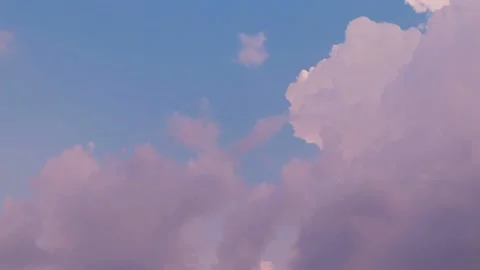 Time lapse of sky clouds Stock Footage 171447272