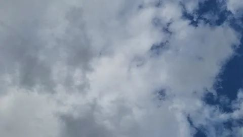 Time lapse sky with clouds Stock-Footage 195098404