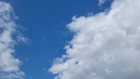 Time lapse sky with clouds Stock Footage 195098455