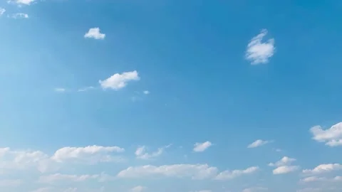 Time lapse of sky clouds, sky Timelapse Stock Footage 169081398