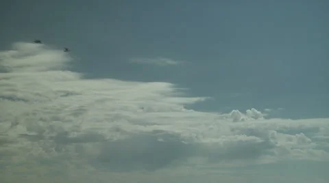 Time Lapse of Sky with Complex Altocumulus Clouds Stock Footage 54717836