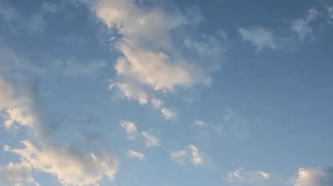 Time lapse sky Stock Footage 22335661