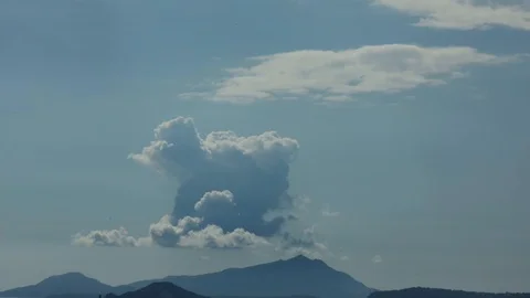 Time lapse sky Stock Footage 128447450