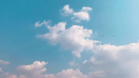 Time lapse of sky Stock Footage 171743736