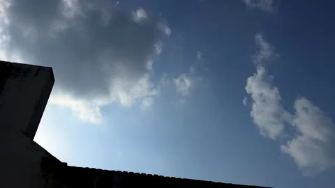 Time Lapse of Sky with Moving Clouds 스톡 동영상 316901690