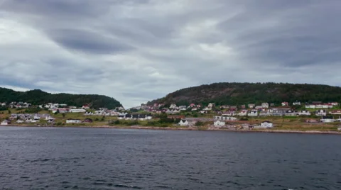 Time-lapse of sky over homes in Holland. Stock Footage 52265009