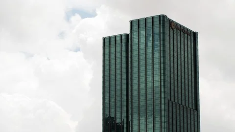 Time Lapse of Skyscraper in Ho Chi Minh City Vietnam Stock Footage 87146645