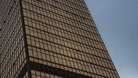 Time lapse of Skyscraper in Hong Kong city 스톡 동영상 81195153