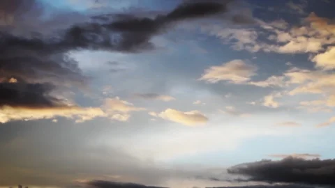 Time Lapse Slow Moving Clouds Stock Footage 108492241