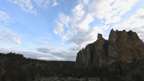 Time Lapse Smith Rock Oregon Stock Footage 107341819
