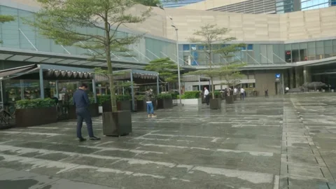 Time Lapse Of Smokers Stock Footage 145107775