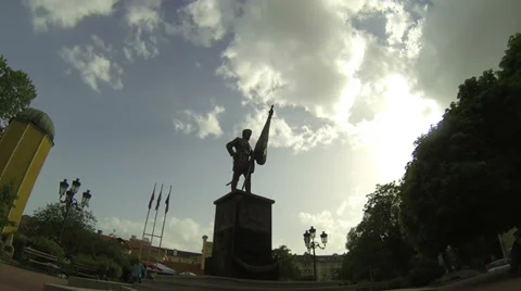 Time lapse in Sofia, Bulgaria Video stock 31739224