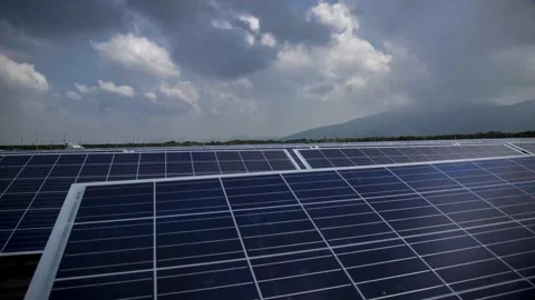 Time Lapse Solar Garden Video stock 150475994